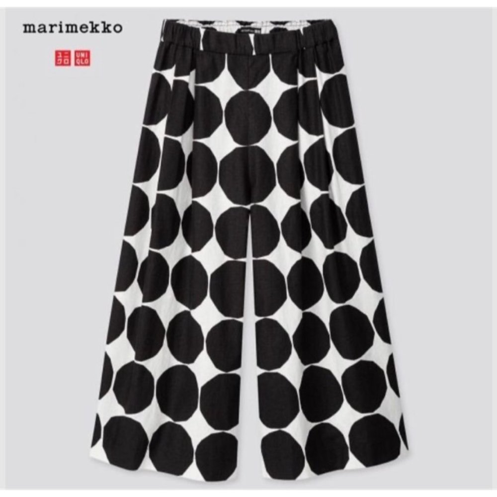 Uniqlo x Marimekko Collection - Wide Leg Pants -Cropped